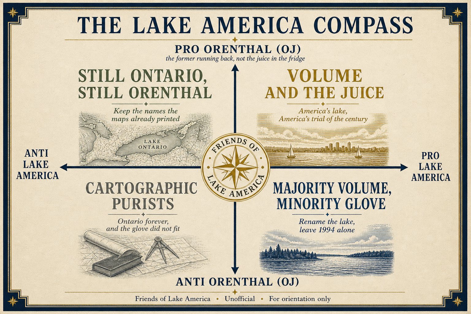 Compass chart. This desk occupies the America half