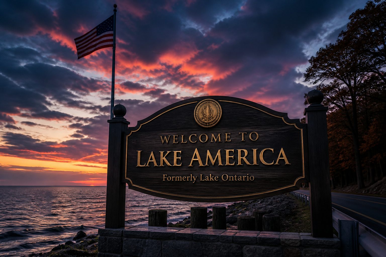 Welcome to Lake America. Formerly Lake Ontario.